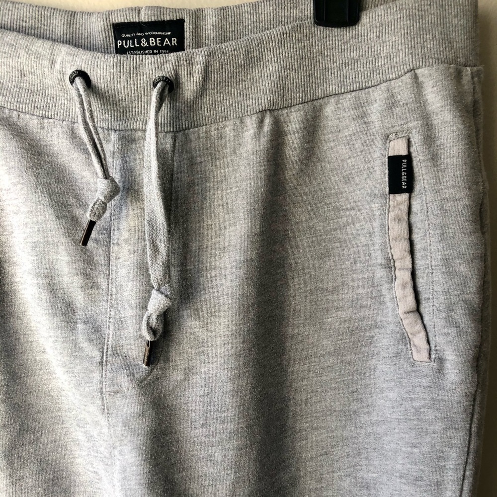 Pull & Bear Gray Sweatpants Large - image 2